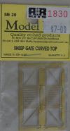 Brass Etch Sheep Gate Curved Top as new in pkt