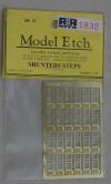 Brass Etch Sunters Steps x 24 in pkt as new