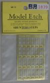 Brass Etch Sunters Steps x 24 in pkt as new