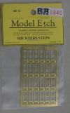 Brass Etch Sunters Steps x 24 in pkt as new