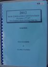2012 New England Convention Program and Clinic Notes GC